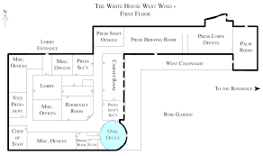 Obama home plan awesome white house west wing floor plan photos exterior. Datei White House West Wing 1st Floor With The Oval Office Highlighted Png Wikipedia