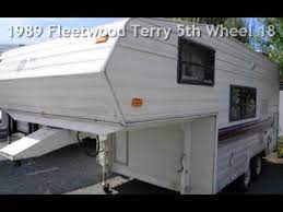 19′ deluxe 5th wheel travel trailers. 1989 Fleetwood Terry 5th Wheel 18 5s For Sale In Medford Or Youtube