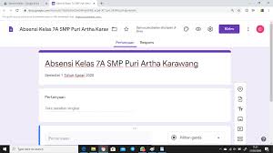 Displaying daftar hadir siswa terbaru.xlsx. Tutorial Cara Membuat Absensi Online Di Google Forms Versi Ceklis Cecepgaos Com