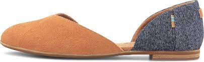 Toms sandalen ibiza 10013590 camel. Toms D Orsay Ballerina Julie Mittelbraun Gortz 31305802