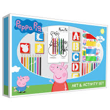 Oh, and don't forget the small curly pigs tail on her back (as i nearly forgot!). Peppa Pig Activity Set 67pcs