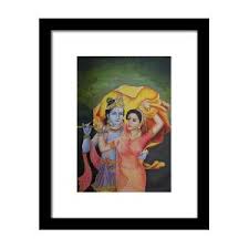 Heer Ranjha Popular Tragic Romance Of Punjab Lover Portrait Oil Painting On Canvas Framed Print By M B Sharma I am sharing with you book which name is heer ranjha. punjab lover portrait oil painting