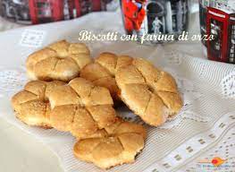 Biscotti con farina d orzo. Biscotti Con Farina Di Orzo Morbidi Senza Burro Il Fuoco Acceso