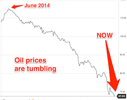 oil crashed to a 5 year low overnight business insider