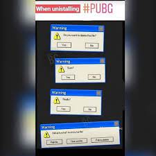 Pagal Hai Kya Uninstall Karega Kya Pubgfunny Pubgmemes Pubghindi Pubgindia Pubgmobile Pubg Pubgmobile Gaming Winnerwinnerchicke Memes Funny Truth