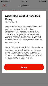 Top Dasher Delayed Until Tomorrow Doordash