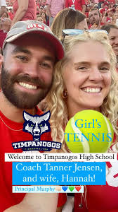 Tanner Jensen is excited to be joining the Timberwolf community! He is 27  years old and grew up playing tennis
