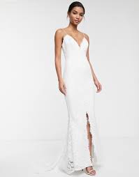 Asos Edition Lace Cami Wedding Dress Asos In 2020 Maxi Dress Wedding Asos Wedding Dress Online Wedding Dress
