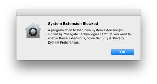 If you can't unlock settings in system preferences · install the latest apple software updates. System Extension Blocked Alert During Software Installation Lacie Support Asean