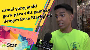 Naim Daniel Tak Faham Ramai Yang Maki Gara Gara Edit Gambar Dengan Rose Blackpink Youtube