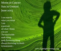 The sun in cancer women provides a mother bear spirit that could love the whole world, given the opportunity. Moon Poetry For Moon In Cancer Sun In Gemini