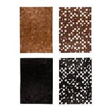 Black And White Cowhide Rug Ikea Rugs Area Rugs And More Ikea 169 Cowhide Patchwork Tapis Peau De Vache Tapis Marron Tapis Peau