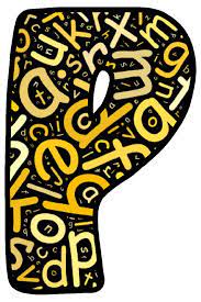 Buchstabe Letter P Alphabet Lettering Abc