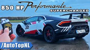 We may earn money from the links on this page. 850hp Lamborghini Huracan Performante Supercharged 300kmh Review On Autobahn By Autotopnl Youtube