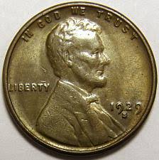 1929 S Lincoln Wheat Penny Coin Value Prices Photos Info