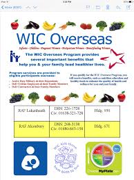 Raf Lakenheath Alconbury Wic Overseas Wic Breastfeeding Women Breastfeeding