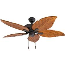 It comes with 3 different options for mounting, too. Prominence Home Aruba 52 Inch Tropical Bronze Indoor Ceiling Fan With Hand Carved Wooden Blades And Remote Control Overstock 6284008