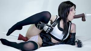 ManyVids LanaRain Tifa Lockhart shows her friends 7th Heav premium porn  video