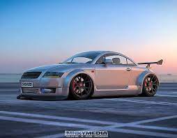 Badass Audi Tt Widebody On Behance Audi Tt Audi Tt Roadster Audi Tt 225