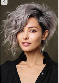 Looking for a hairstylist comfortable with wavy/ curly hair that can do an  asymmetrical bob... Sample pics below… maybe more medium length