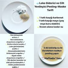 Takip Etmeyi Unutmayin Maliyeti Cok Az Ve Basit Bir Leke Giderici Ve Cilt Yenileyici Maske Peeling Hem De Dog 2020 Saglikli Beslenme Mama Tarifleri Saglikli Yasam
