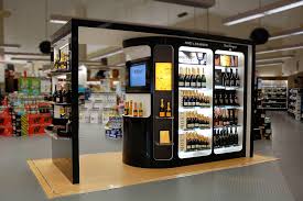 Innovative In Store Displays Store Displays Supermarket Design Bottle Store