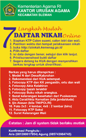 Oreo kali ah, kalau bisa seperti itu! Mulai 2020 Kua Sleman Efektif Terapkan Daftar Nikah Online Website Kementerian Agama Ri Kanwil Diy