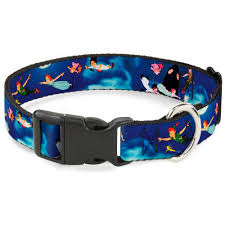 Buckle Down Peter Pan Flying Scene Plastic Clip Collar Click Image For More Details This Is An Affiliate Link A Dog Collar Dog Accesories Dog Collar Size