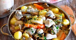 Blanquette De Veau A L Ancienne En 2020 Recette De Plat Blanquette De Veau Plat