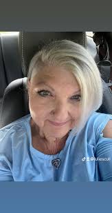 I'm 56 and I have let my very platinum blonde hair grow out and have a  really good hair style, I think I am aging gracefully!!