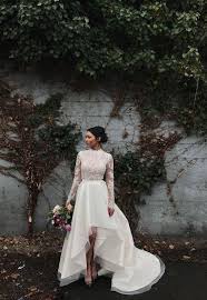 35 Gorgeous Long Sleeve Wedding Dresses Turtleneck Wedding Dress Wedding Dresses High Low Wedding Dress Long Sleeve