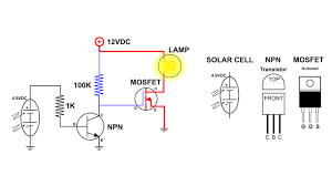 Auto On Off Light Switch Using A Solar Cell Youtube