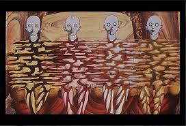 Fantastic Planet Surrealism Painting Planets Psychedelic