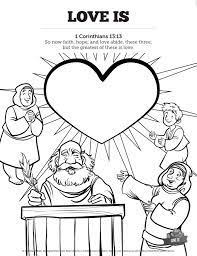 1 corinthians 13 coloring page here's another coloring page for the artist in your family! 1 Corinthians 13 Love Is Sunday School Coloring Pages Sharefaith Kids