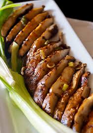 Clean the mushrooms, slice them. Marinated Grilled Portobello Mushrooms Cooking On The Weekends