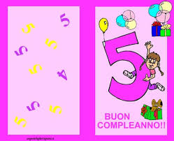 Auguri Di Compleanno Per Bambina Che Compie 5 Anni Auguri Di Compleanno Compleanno Auguri Di Buon Compleanno