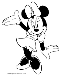 Dibujos De Minnie Para Colorear