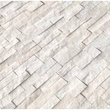 Home depot stone wall tile. Msi Arctic White Ledger Panel 6 In X 24 In Natural Marble Wall Tile 10 Cases 60 Sq Ft Pallet Lpnlqarcwhi624 The Home Depot Stone Accent Walls Marble Wall Tiles Stacked Stone Fireplaces