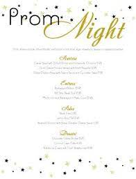 By laurie blankupdated december 30, 2020. Customize Prom Dinner Menu Prom Food Prom Dinner Menu Design Template