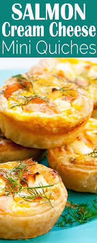 Mini Salmon Quiches Recipe Simplyrecipes Com Recipe Brunch Appetizers Quiche Recipes Salmon Quiche