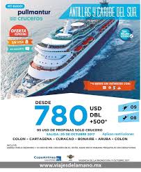 Realiza Un Crucero Por Las Antillas Y Caribe Del Sur Www Viajesdelamano Mx Cruceros Crucero Caribe