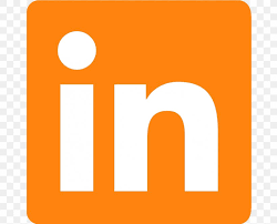 Linkedin icon logo free vector and png. Linkedin Logo Orange Transparent 820x662 Download Hd Wallpaper Wallpapertip
