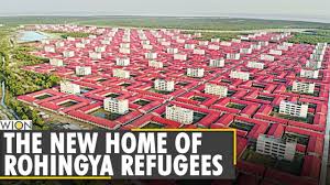 The flat and featureless island did not exist 20 years ago. Bangladesh Rohingya Refugees Happy With The Facilities On Bhasan Char Island English News Youtube