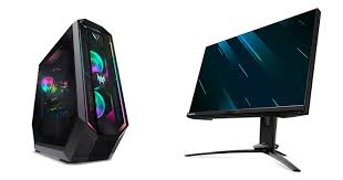 The acer predator orion 9000 is a big step up in both size and aesthetics from the design of predator g6 and g9 that preceded it. Acer Predator Flexes On The Pc Master Race With The Orion 9000 Desktop And 360hz Monitor