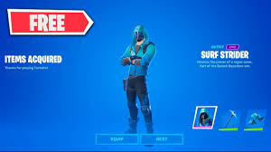 Just a couple of weeks after twitch upheld his permaban, fortnite pro @khanada's first stream on youtube was also shut down just a few minutes in. How To Unlock Free Splash Squadron Set Fortnite X Intel Surf Strider Skin Youtube