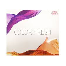 Wella Color Fresh Shade Chart