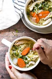 Low Carb Chicken Soup Keto Little Pine Kitchen