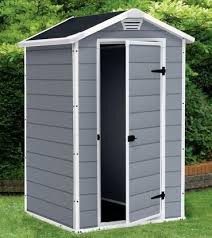 This keter manor outdoor storage shed is ideal for storing your garden tools and a variety of other the keter 6 ft. Keter Manor Kunststoffgeratehaus 128 X 94 X 196 Cm Fur