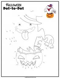 School's out for summer, so keep kids of all ages busy with summer coloring sheets. Free Halloween Dot To Dot Printables Homemade Heather