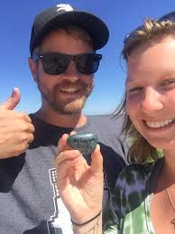 Found this going to work!!! My first rock!!!